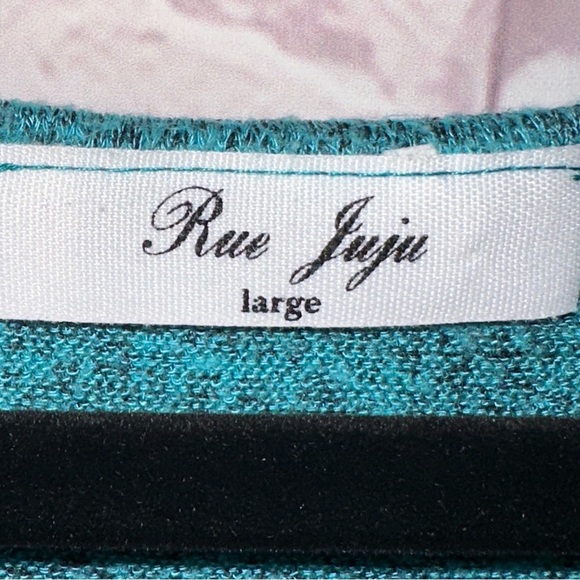 Ladies Ru JuJu teal beaded top Size Large.
Spring Summer Office Casual Dress Top - Picture 4 of 4